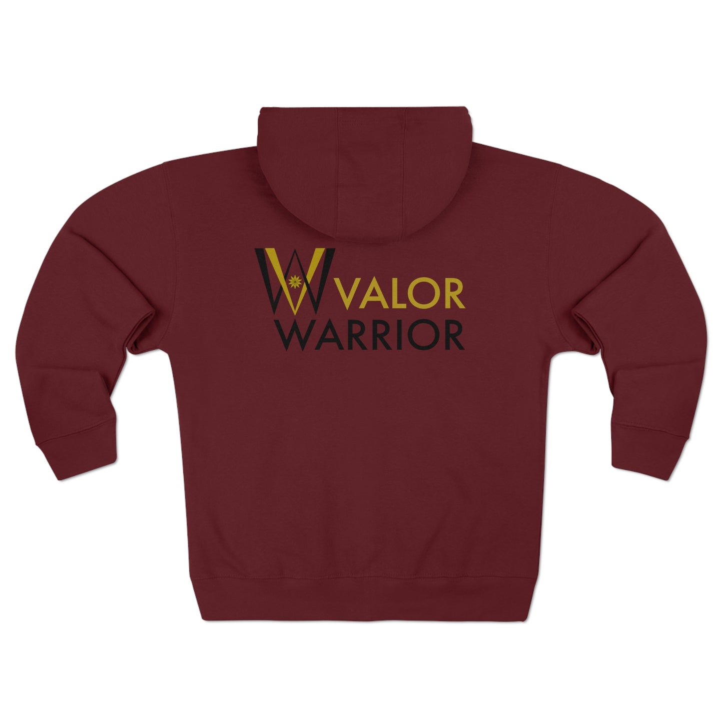 Valor Warrior Premium Zip Hoodie